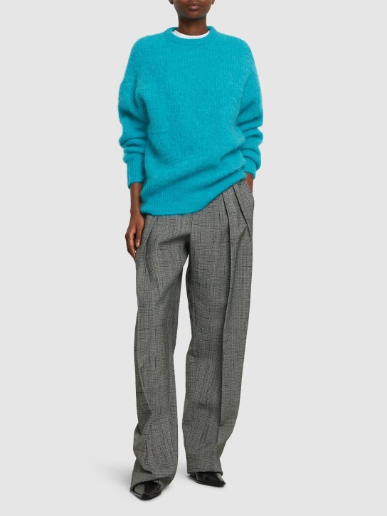 16arlington: Sephia oversized alpaca blend sweater - Açık Mavi - women_1 | Luisa Via Roma