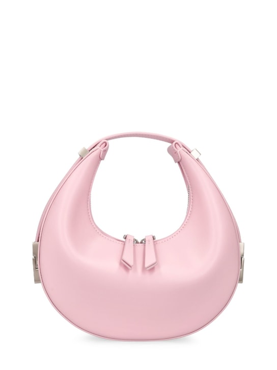 Osoi: Mini Toni leather top handle bag - Baby Pink - women_0 | Luisa Via Roma