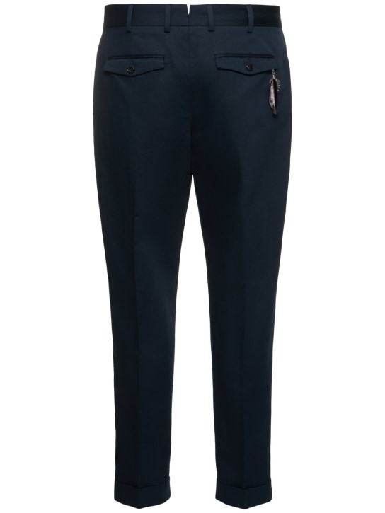 PT Torino: Rebel cotton & linen pants - men_4 | Luisa Via Roma