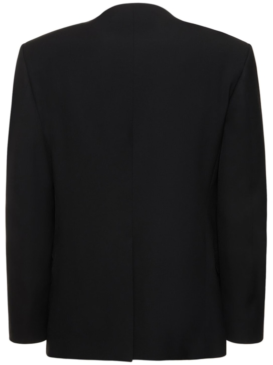 Lardini: Viscose blend blazer - men_4 | Luisa Via Roma
