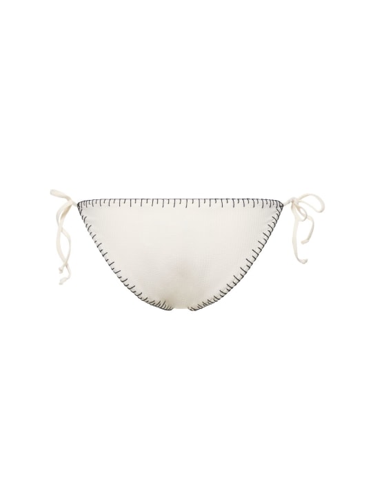Marysia: Sole bikini bottoms - White - women_4 | Luisa Via Roma