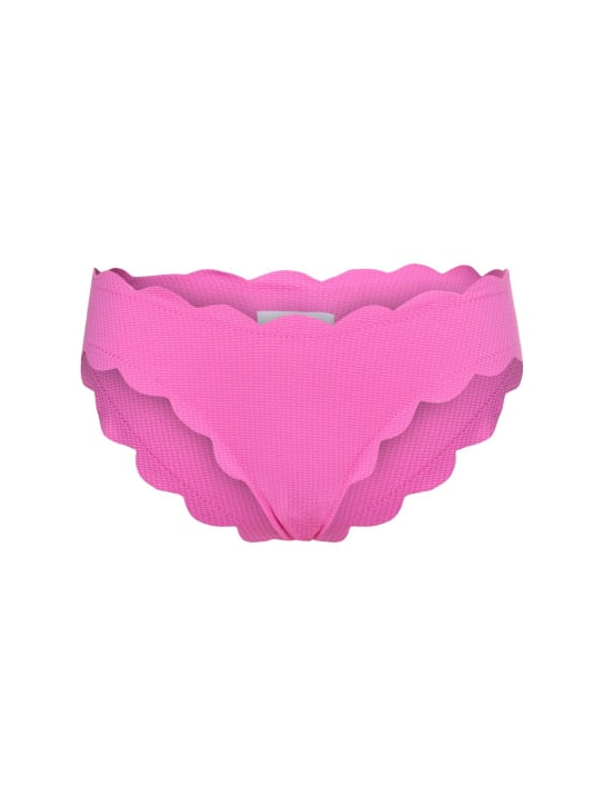 Marysia: Bas de bikini taille haute Antibes - Rose - women_0 | Luisa Via Roma