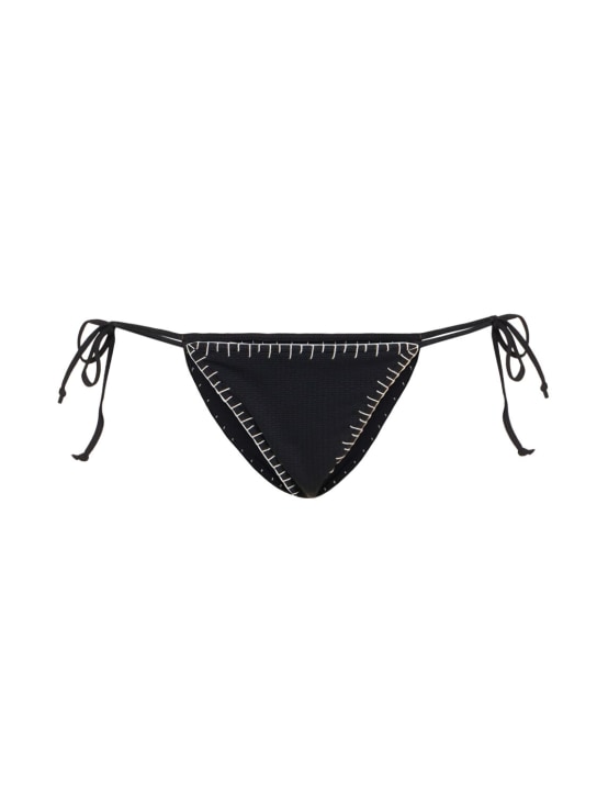 Marysia: Sole bikini bottoms - Black With Coco - women_0 | Luisa Via Roma