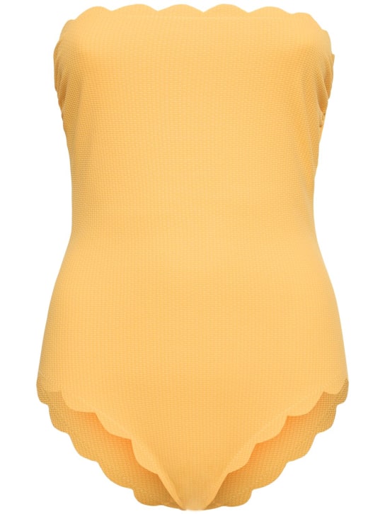 Marysia: Chesapeake strapless swimsuit - Turuncu - women_0 | Luisa Via Roma