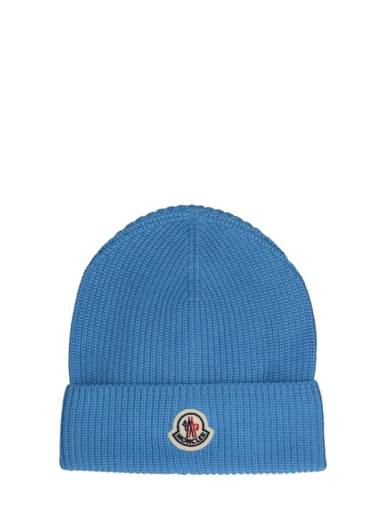 Moncler Men's Large-Logo Beanie Hat