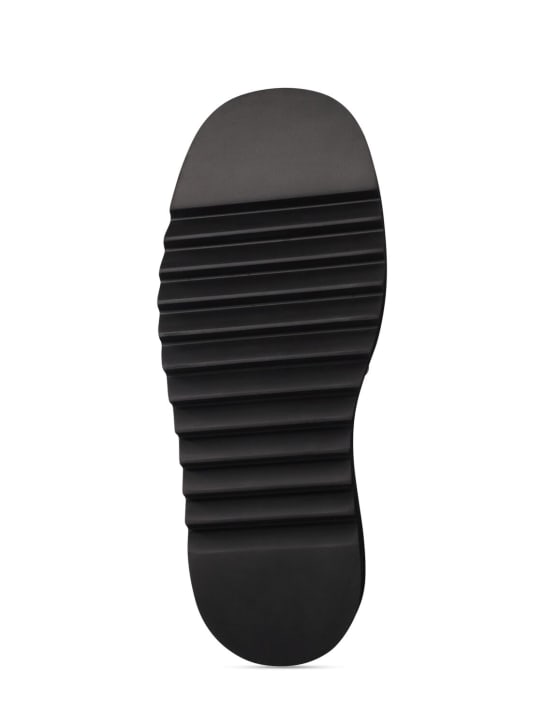 Toga Virilis: Black leather loafers - men_4 | Luisa Via Roma