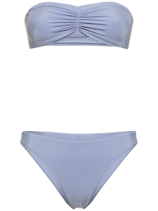 Lido: Bikini bandeau Cinquantadue - Bleu Clair - women_0 | Luisa Via Roma