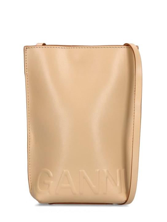 GANNI: Small Banner crossbody bag - women_0 | Luisa Via Roma