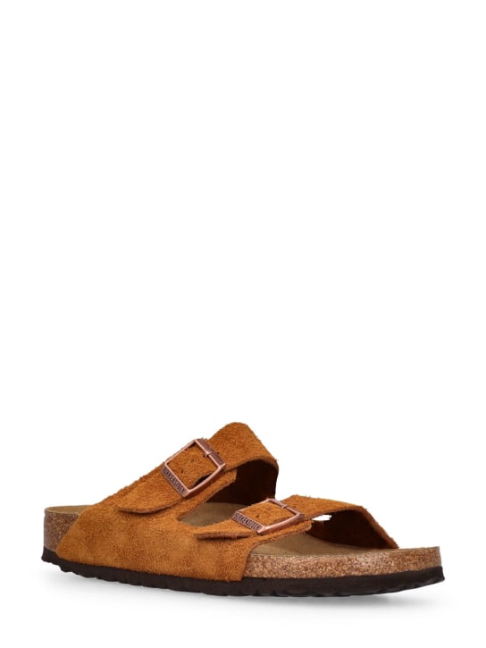 BIRKENSTOCK: Arizona soft suede sandals - men_2 | Luisa Via Roma