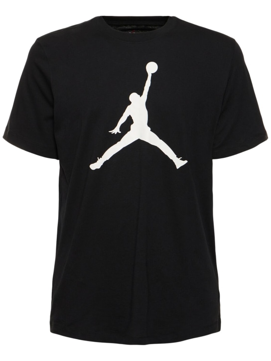 Nike: Jordan Jumpman t-shirt - Black/White - men_0 | Luisa Via Roma