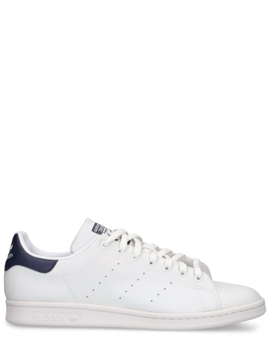 adidas Originals: Stan Smith OG sneakers - White/Navy - men_0 | Luisa Via Roma