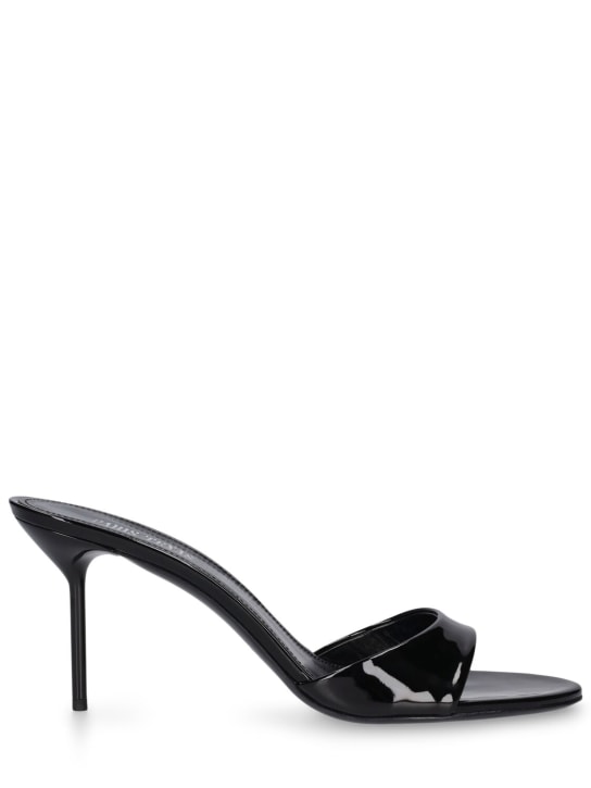 Paris Texas: Zapatos mules de charol 70mm - Negro - women_0 | Luisa Via Roma