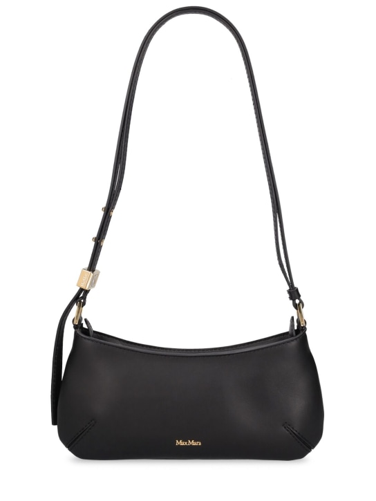 Max Mara: Daisy leather shoulder bag - women_0 | Luisa Via Roma