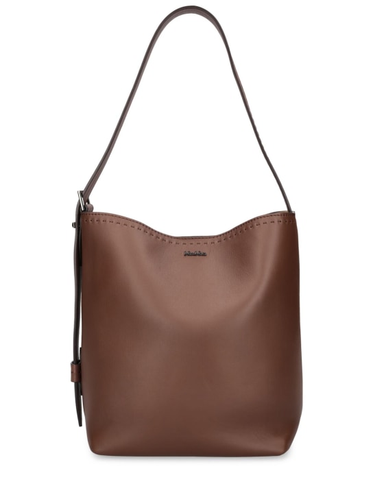 Max Mara: Archetipo2 leather tote bag - women_0 | Luisa Via Roma