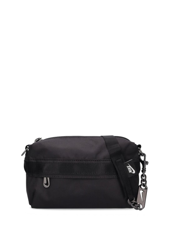 Nike: Futura Luxe crossbody bag - Black/Black/Whi - men_0 | Luisa Via Roma