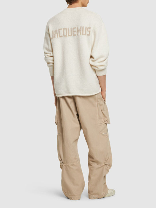 Jacquemus: Pullover aus Alpakamischung „Le Pull Jacquemus“ - men_1 | Luisa Via Roma