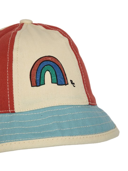 Bobo Choses: Printed cotton bucket hat - Multicolor - kids-boys_1 | Luisa Via Roma