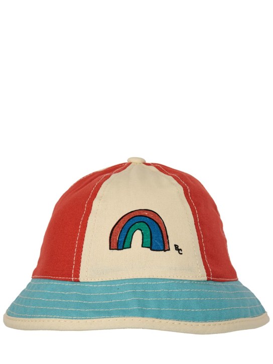 Bobo Choses: Printed cotton bucket hat - Multicolor - kids-boys_0 | Luisa Via Roma