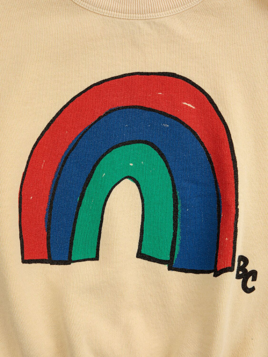 Bobo Choses: Sweatshirt aus Bio-Baumwolle - Hellgelb - kids-boys_1 | Luisa Via Roma