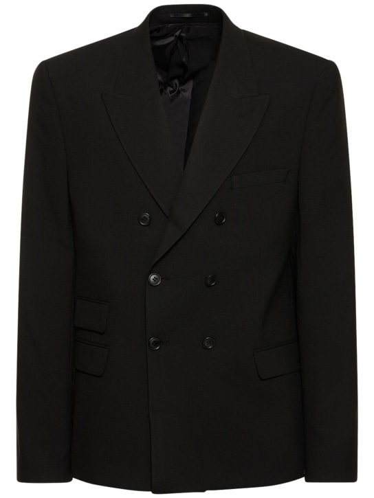 Jaded London: 黑色大廓型西服夹克 - 黑色 - men_0 | Luisa Via Roma