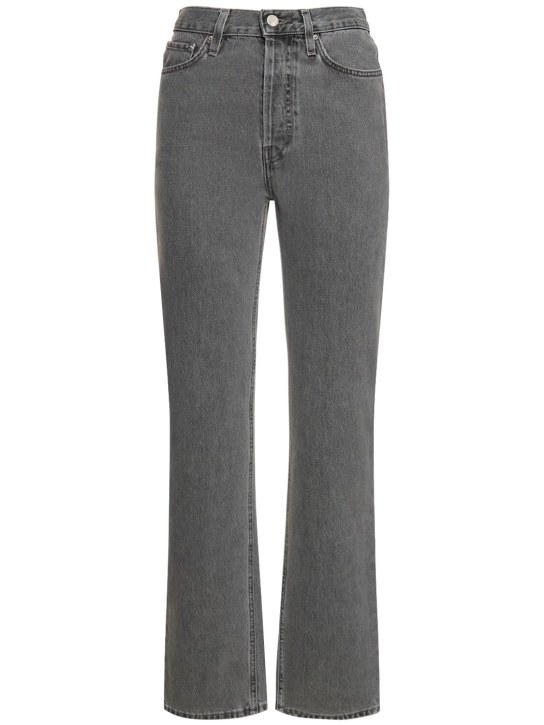 Toteme: Jeans aus Baumwolldenim - Grau - women_0 | Luisa Via Roma