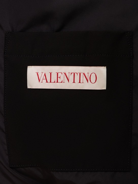Valentino: Daunenjacke mit Vlogo - Schwarz - men_7 | Luisa Via Roma