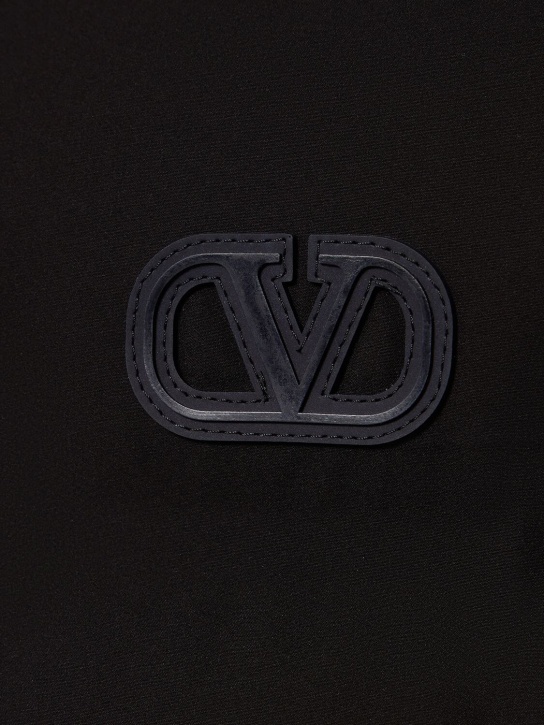 Valentino: Daunenjacke mit Vlogo - Schwarz - men_4 | Luisa Via Roma