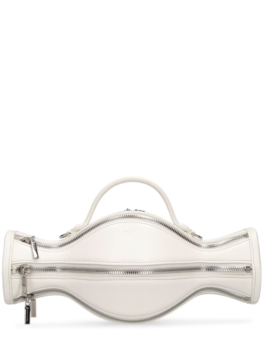 Andersson Bell: Small Jar leather bag - White - men_0 | Luisa Via Roma