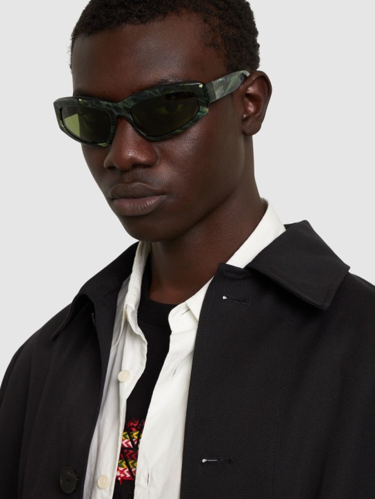 Retrosuperfuture: Motore sunglasses - Green - men_2 | Luisa Via Roma