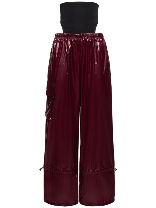 Reebok Classics: Parachute裤子 - 紫色/黑色 - women_0 | Luisa Via Roma