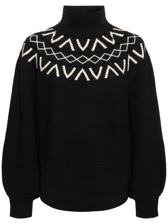 Varley: Marcie Fairisle Yoke knit sweater - women_0 | Luisa Via Roma