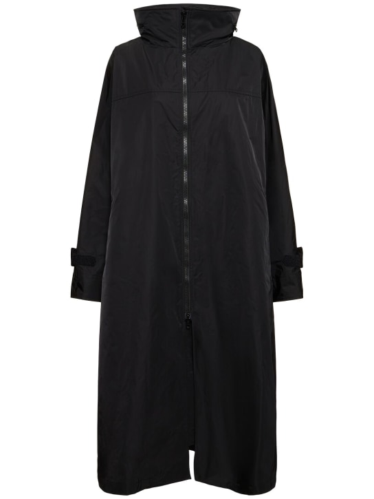 Hooded tech long coat - Yohji Yamamoto - Women | Luisaviaroma