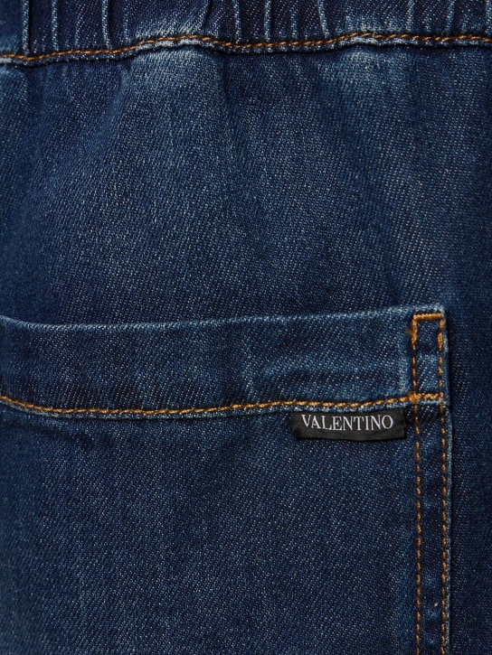 Valentino: Denim shorts - men_3 | Luisa Via Roma