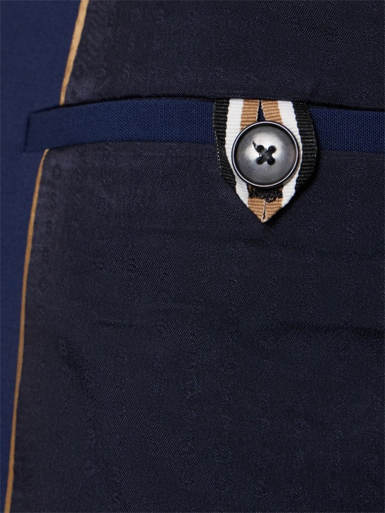 Boss: H-Huge slim fit wool suit - men_6 | Luisa Via Roma