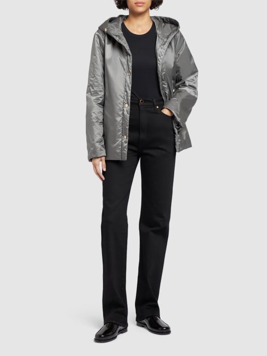 Max Mara: Greenpi padded waterproof jacket - Grey - women_1 | Luisa Via Roma