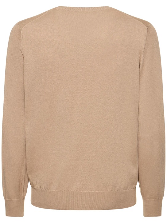 Brunello Cucinelli: Baumwollpullover - Creta - men_4 | Luisa Via Roma