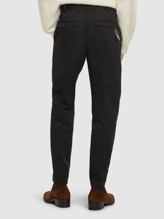 PT Torino: Rebel cotton & linen pants - men_2 | Luisa Via Roma