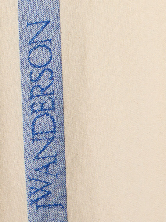 JW Anderson: Oversize linen & cotton shirt - men_3 | Luisa Via Roma