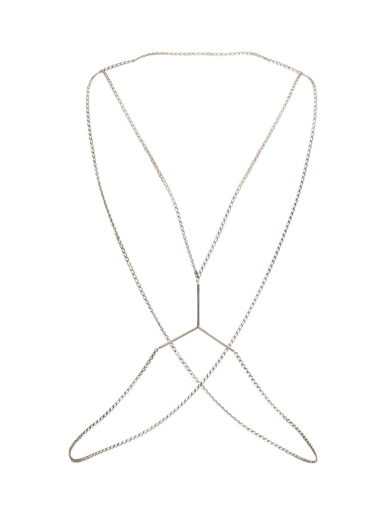 Y/PROJECT: Y multi-chain necklace - Plata - women_0 | Luisa Via Roma
