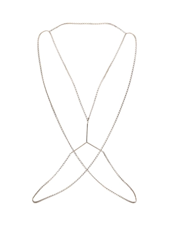 Y/PROJECT: Y multi-chain necklace - Plata - women_1 | Luisa Via Roma