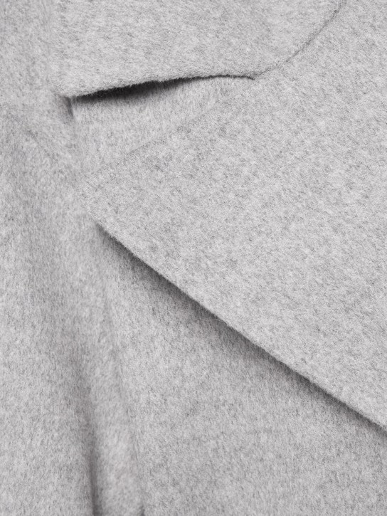 'S Max Mara: Olanda wool belted coat - Grey - women_3 | Luisa Via Roma