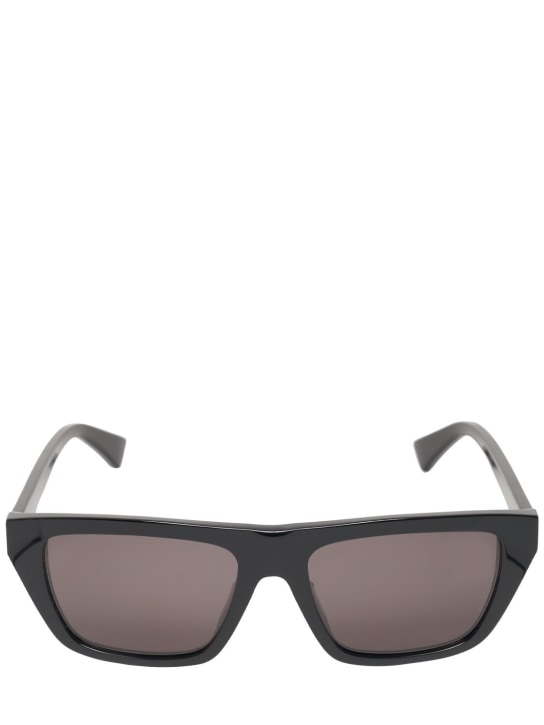 Bottega Veneta: BV1291S Acetate sunglasses - Black - men_0 | Luisa Via Roma