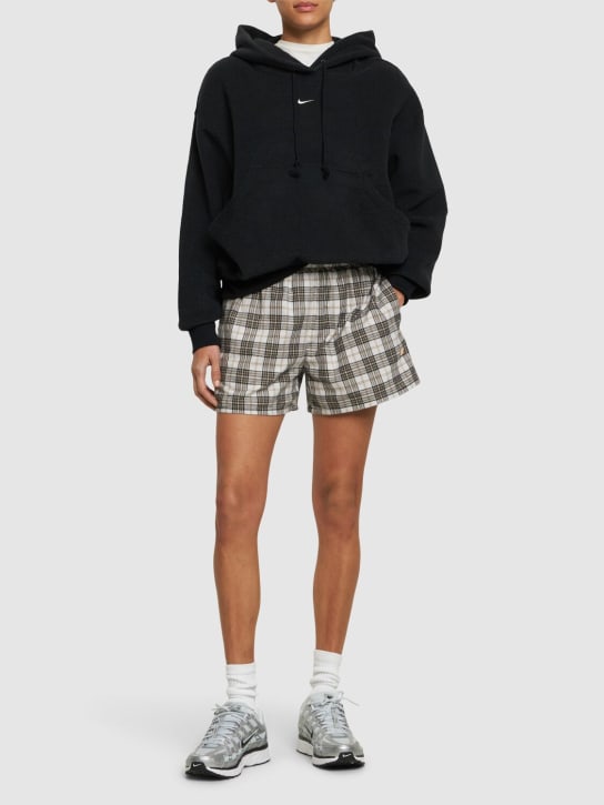 Nike: Felpa oversize con cappuccio - women_1 | Luisa Via Roma