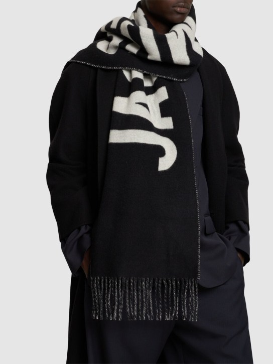 L'echarpe jacquemus wool scarf - Jacquemus - Men  | Luisaviaroma
