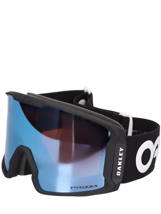Oakley: Line Miner L goggles - Black/Blue - men_1 | Luisa Via Roma