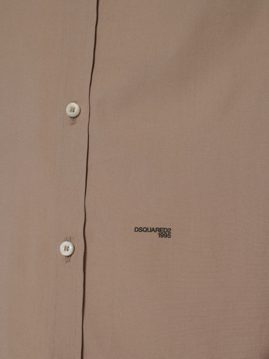 Dsquared2: Camisa de algodón - men_3 | Luisa Via Roma