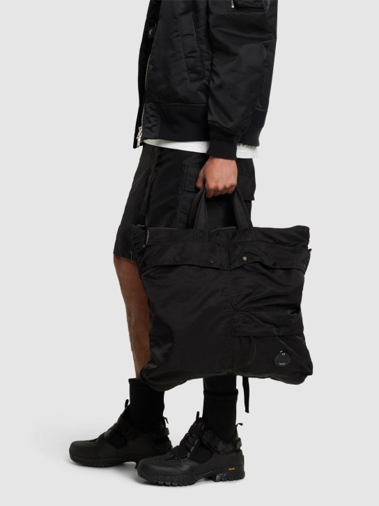 C.P. Company: Nylon B tote bag - Black - men_1 | Luisa Via Roma