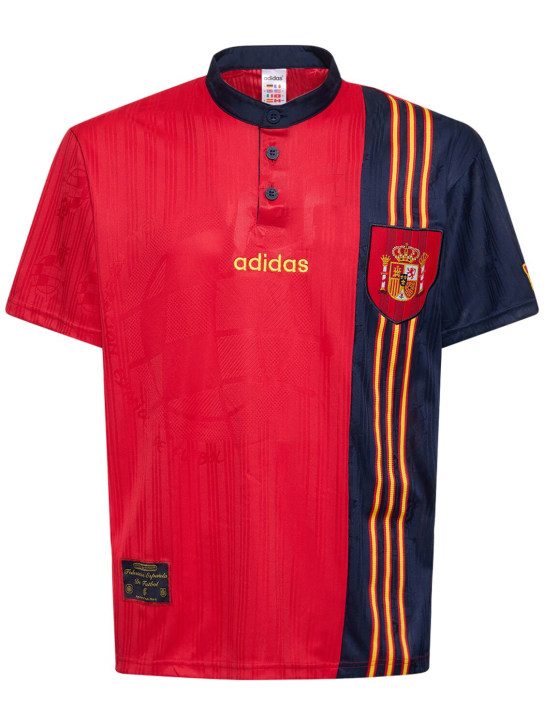 adidas Performance: Spain 96 jersey - Red/Blue - men_0 | Luisa Via Roma