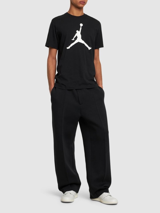 Nike: T-shirt Jordan Jumpman - Noir/Blanc - men_1 | Luisa Via Roma