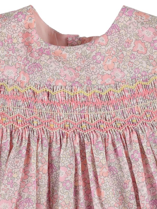 Bonpoint: All over print cotton dress - kids-girls_1 | Luisa Via Roma